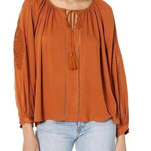Miss Me sz medium peasant boho top